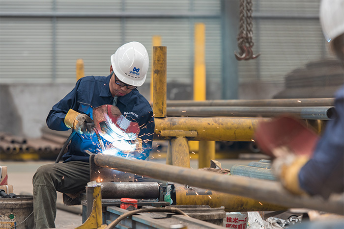 瑞金网架焊接车间